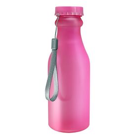  Бутылка для воды Без логотипа (розовая/матовая) 