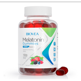  Мелатонин BioVea 10 mg gummies (лесные ягоды) (60 порц/60 драже) 