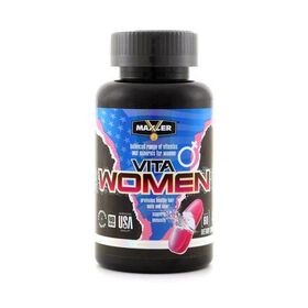  Витамины от Maxler VitaWomen (60 порц/120 кас) 