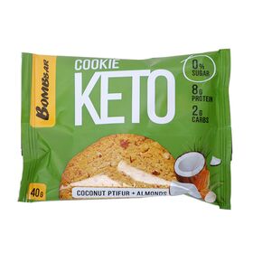  Печенье Кето от Bombbar KETO (кокос с миндалём) (40 гр) 