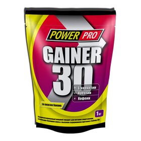  Гейнер Power Pro Gainer 30 (банан) (12 порц/1000 гр) 