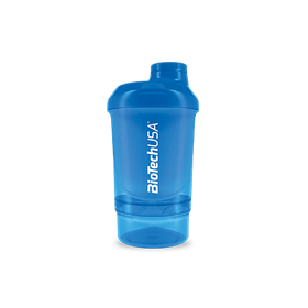  BioTechUSA Шейкер Wave + nano 300 ml (+150 ml) (синий) 